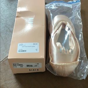 Bloch heritage pointe shoes